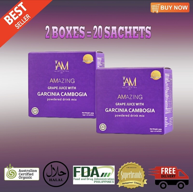 2 Boxes Amazing Garcinia Cambogia Slimming Juice