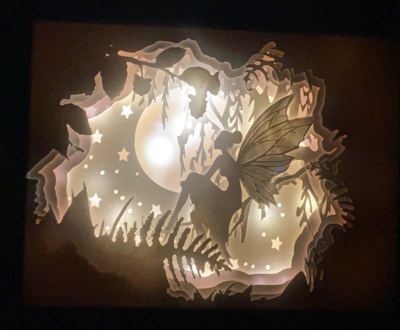 Lightbox Fée