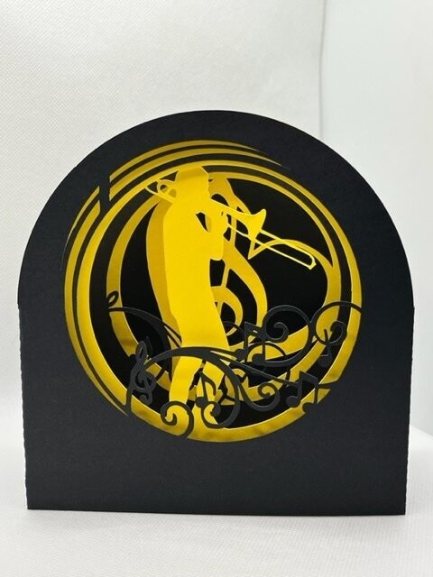 Carte 3D Tromboniste