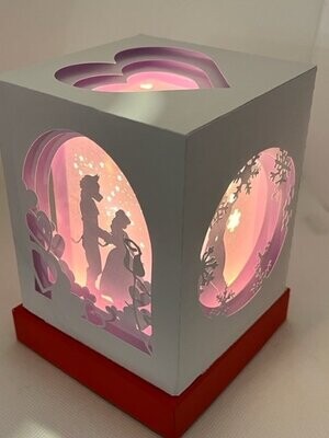 Lightbox cube "Princesses"