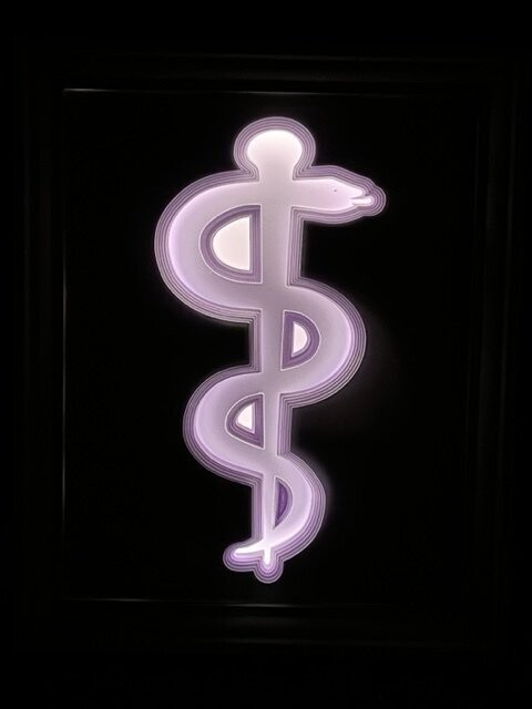 Lightbox "Caducée"