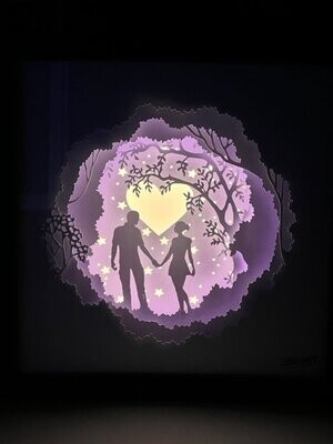 Lightbox "Sous un arbre" Couple 1