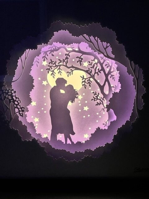 Lightbox "Sous un arbre" Couple 3