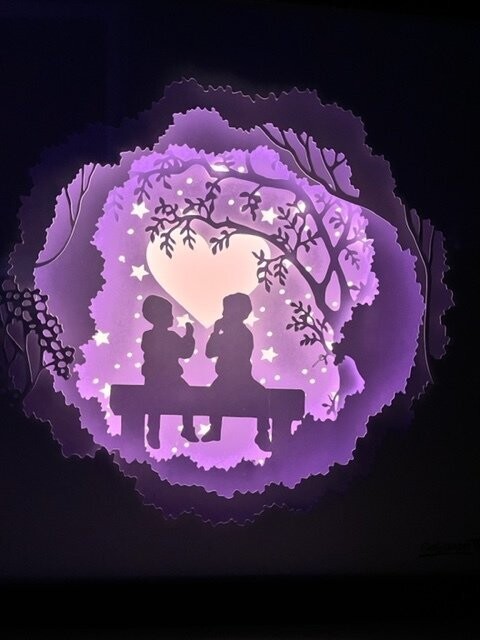 Lightbox "Sous un arbre" Enfants
