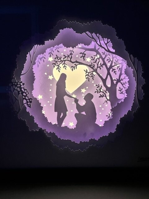 Lightbox "Sous un arbre" Couple 2