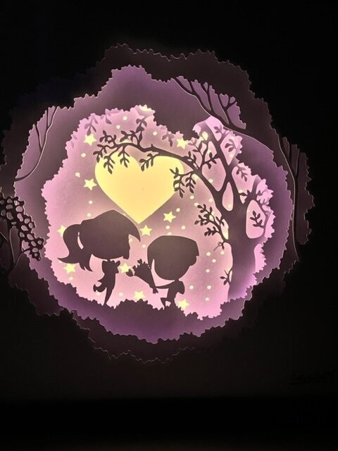 Lightbox "Sous un arbre"  couple 4