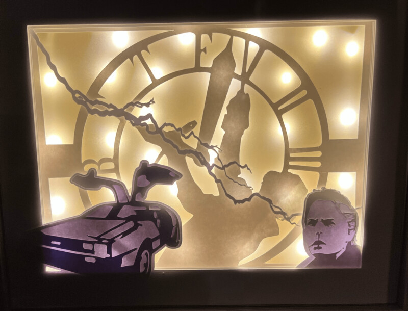 Lightbox Retour vers le futur