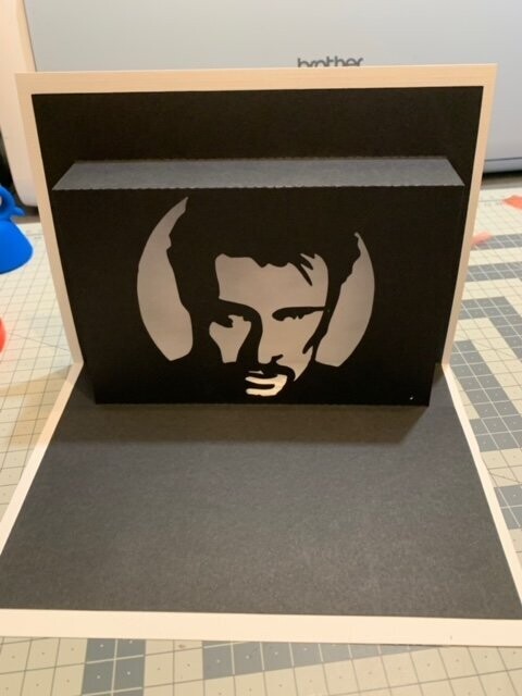 Carte Johnny Hallyday