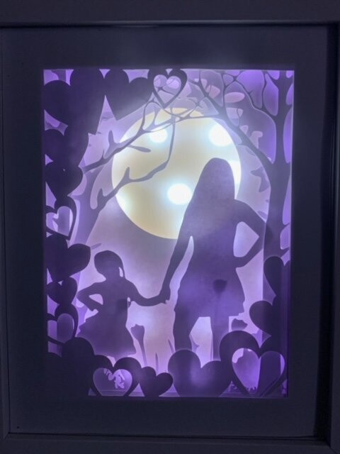 Lightbox Mère et fille