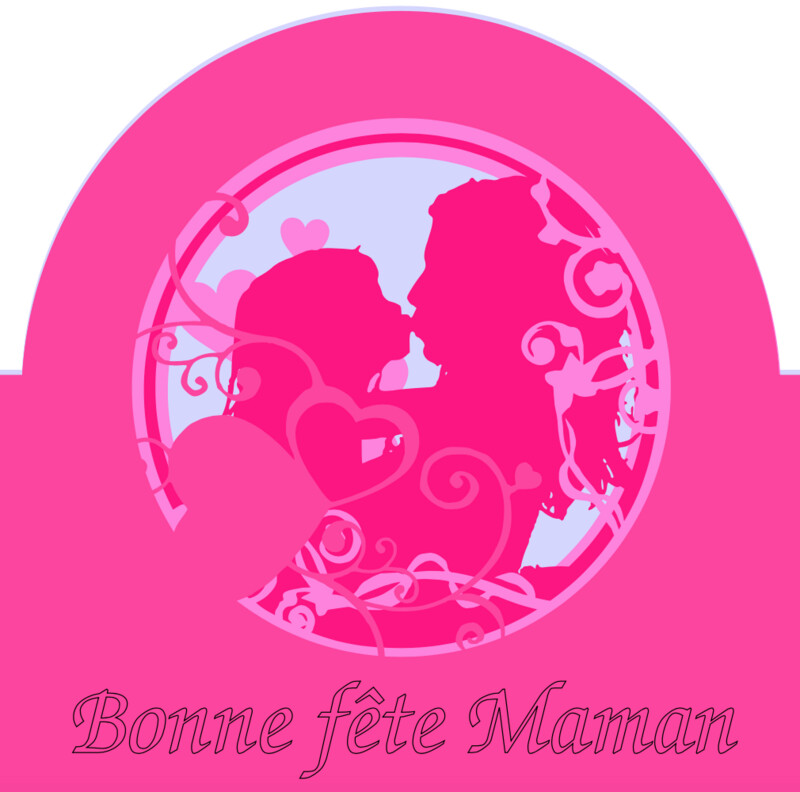 Carte 3D Mère et Fille
