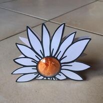 Boîte marguerite (pour intégrer une boule en plexigas)
