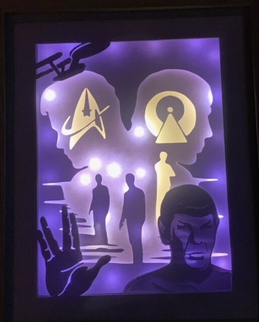 Lightbox Startrek