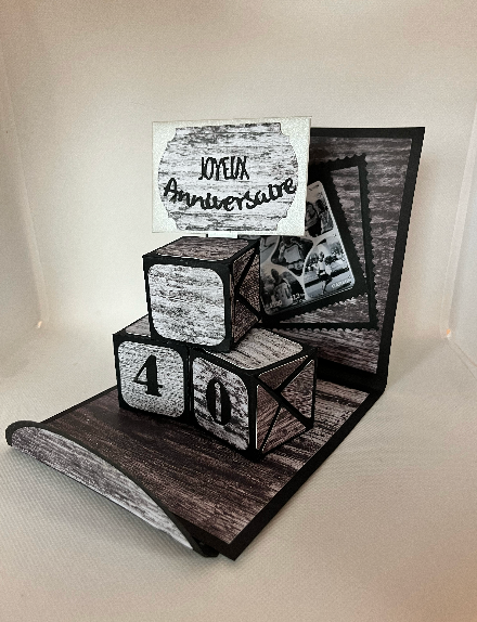 Carte pop up cubes