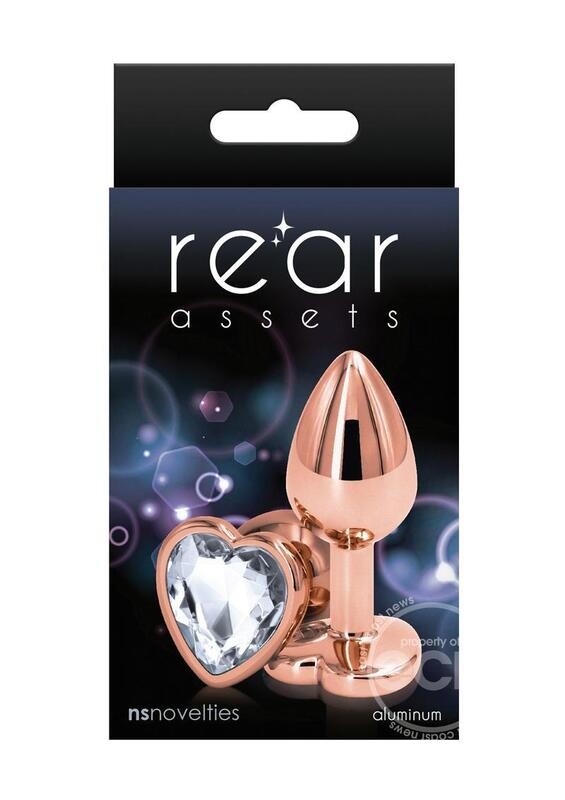 Rear Assents Gold Small Clear