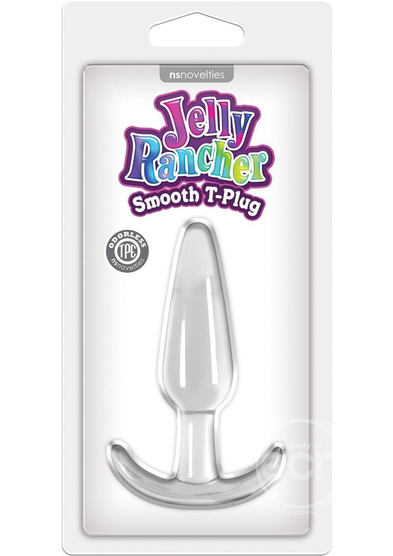Jelly Rancher Smooth T-Plug Clear