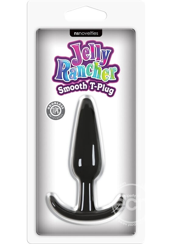 Jelly Rancher Smooth T-Plug BLK