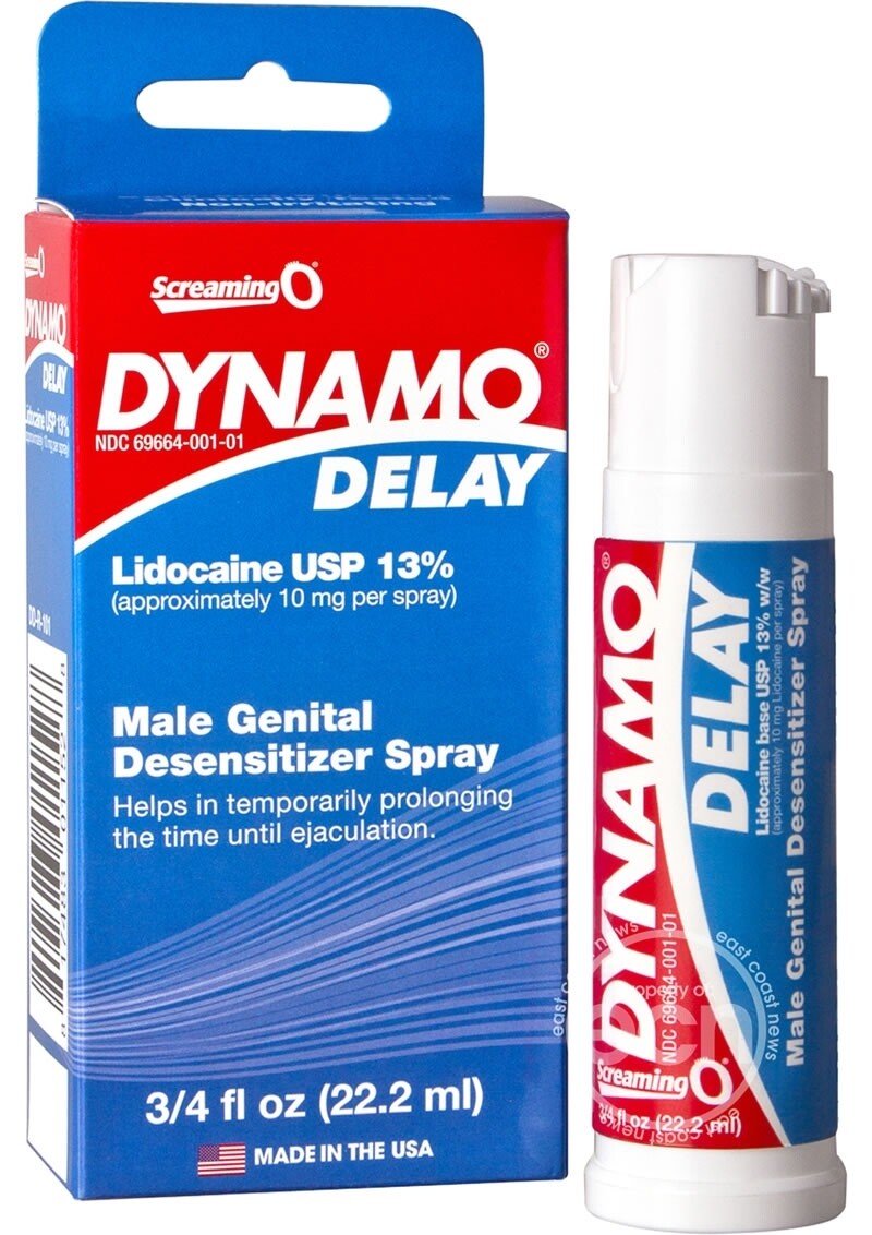 Spray de retardo Dynamo individual, 0,75 onzas