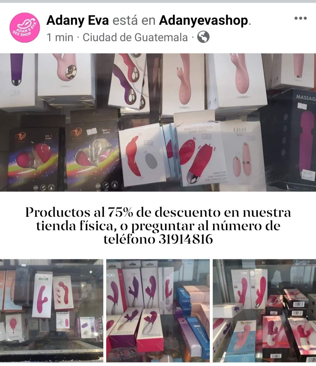Productos con el 75% de descuento, Solo en productos selectos.
