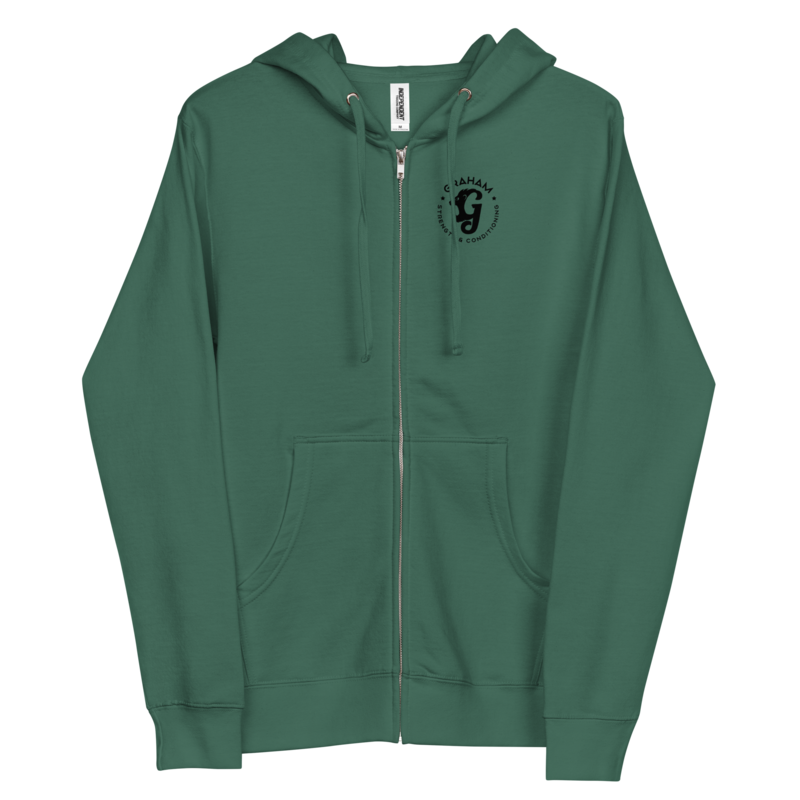 Unisex Zipper Hoodie