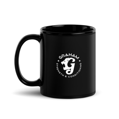 11oz Black Coffee Mug