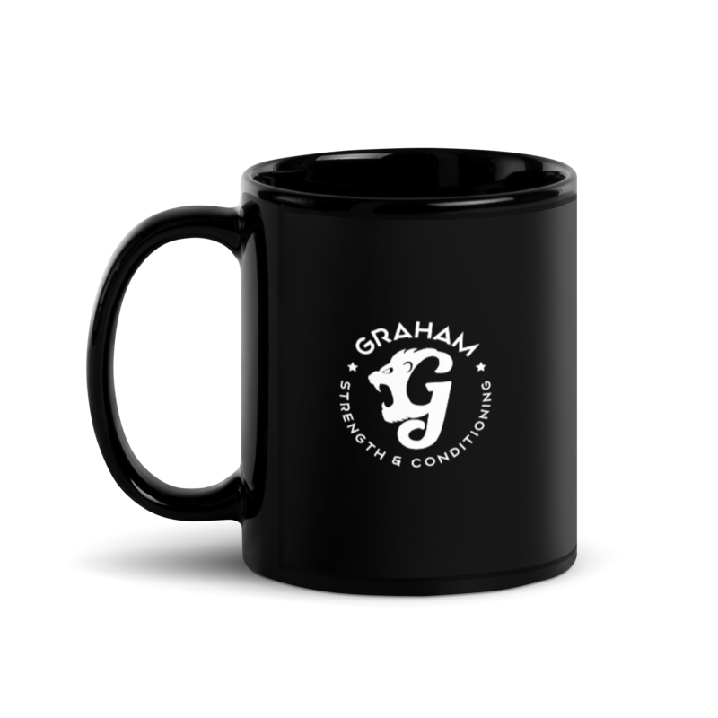 11oz Black Coffee Mug