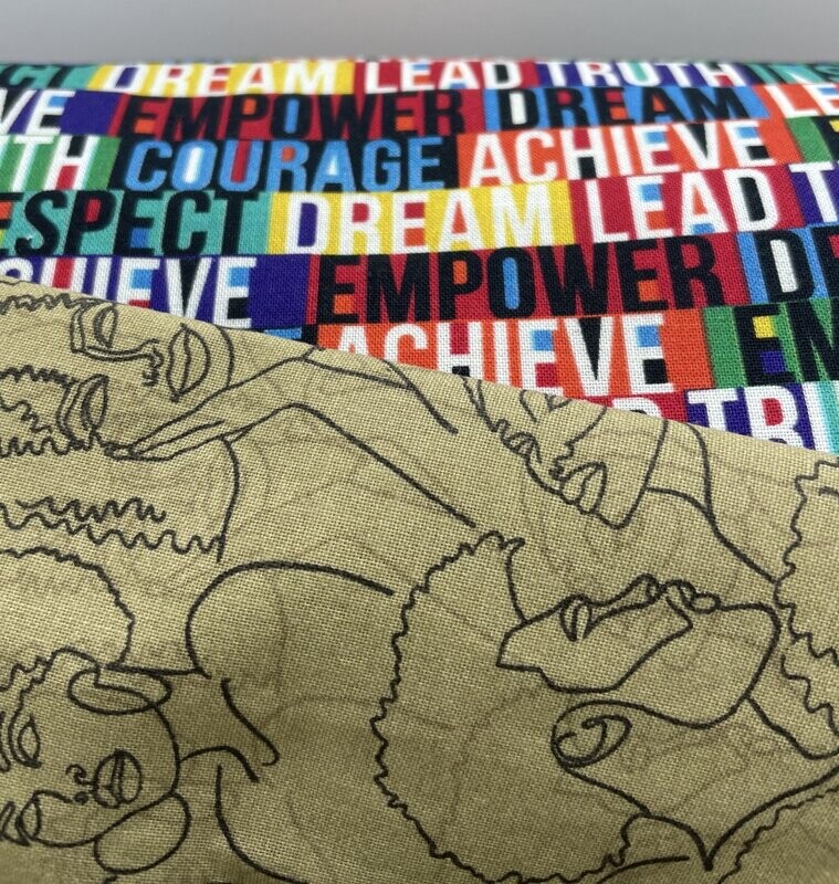 I AM Enough Inspirational Throw