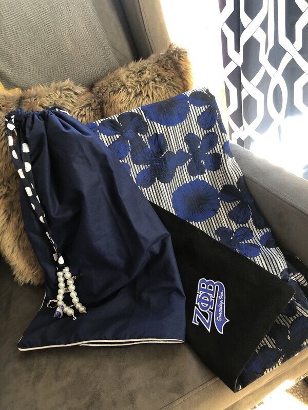 Zeta Phi Beta Custom Throw