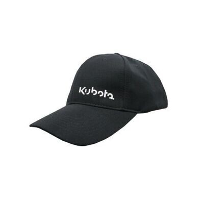 Kubota Black Cap with Logo