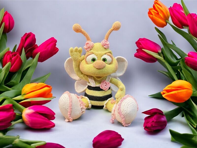 Häkelanleitung Häkelanleitung "Baby-Bienchen" - Nachtleuchtend