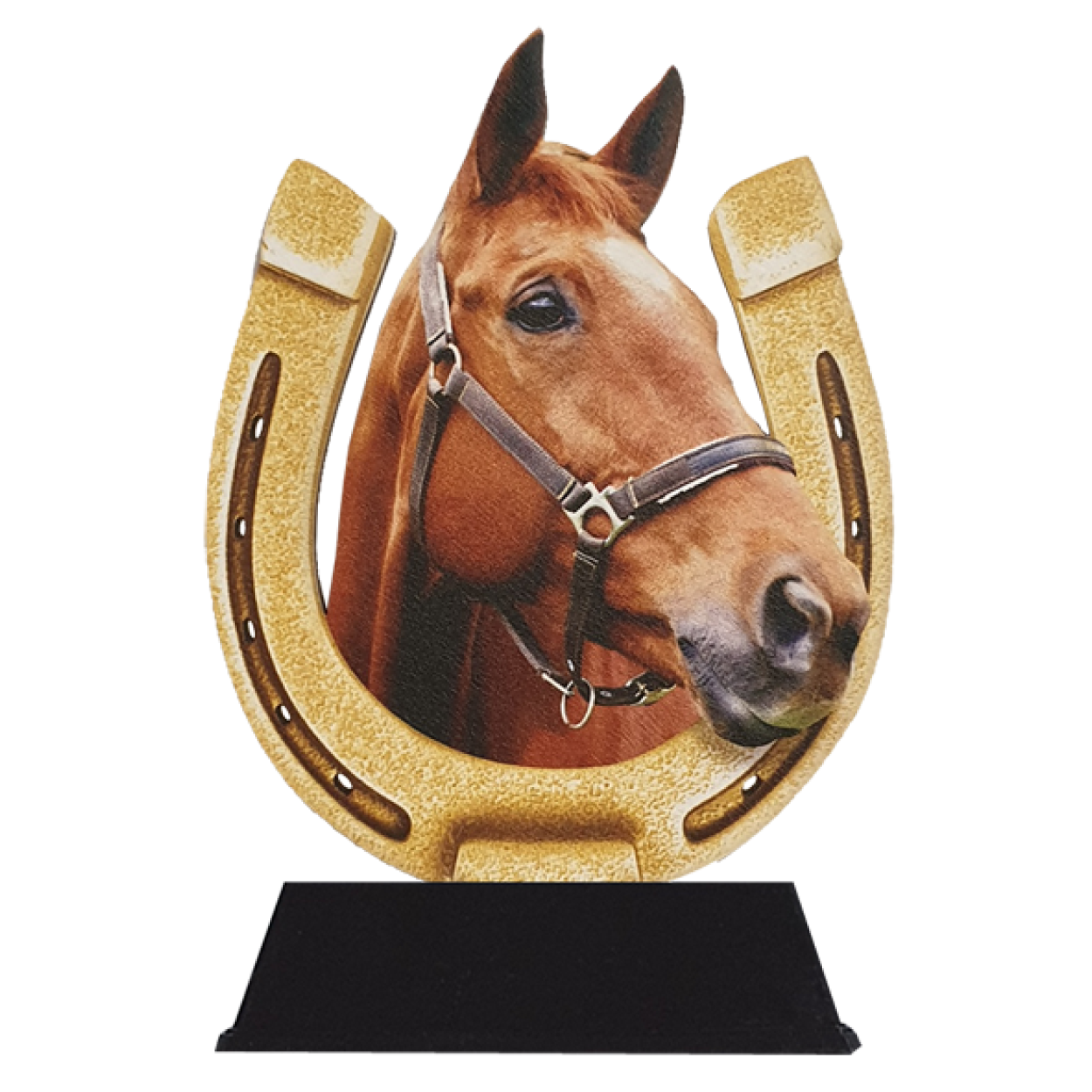 Houten Trophy Paard
