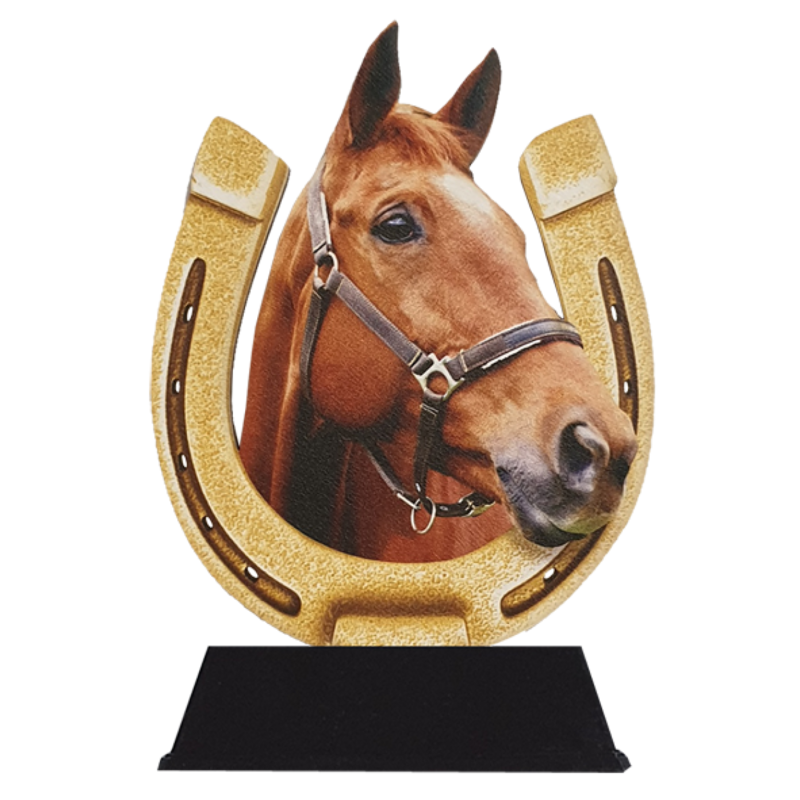 Houten Trophy Paard
