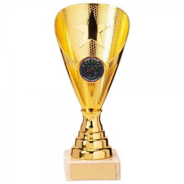 Rising Stars Premium Plastic Trophy Gold