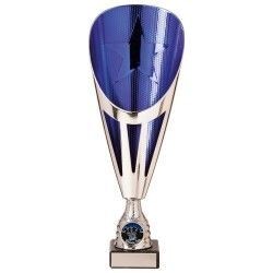 Rising Stars Deluxe Plastic Lazer Cup Silver & Blue
