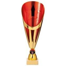 Rising Stars Deluxe Plastic Lazer Cup Gold & Red