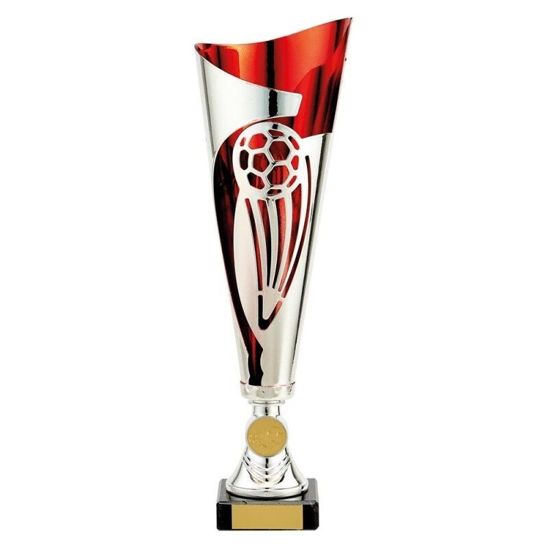 Champions Football Cup Silver & Red