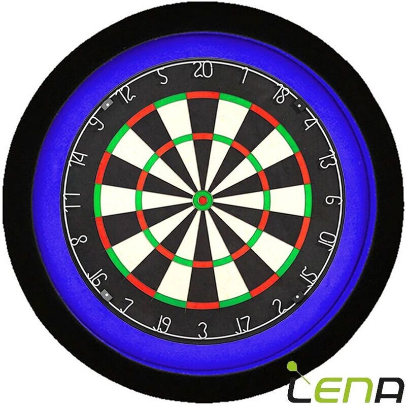Deluxe Darts Verlichting Blauw Zwart