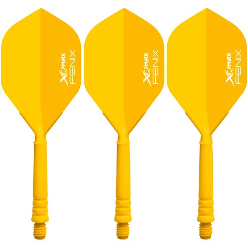 XQ Max Fenix Yellow Standard - Dart Flights