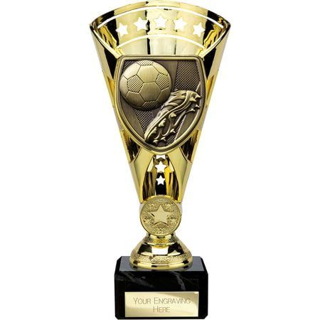 Cobra Star Cup Football Boot & Ball Gold