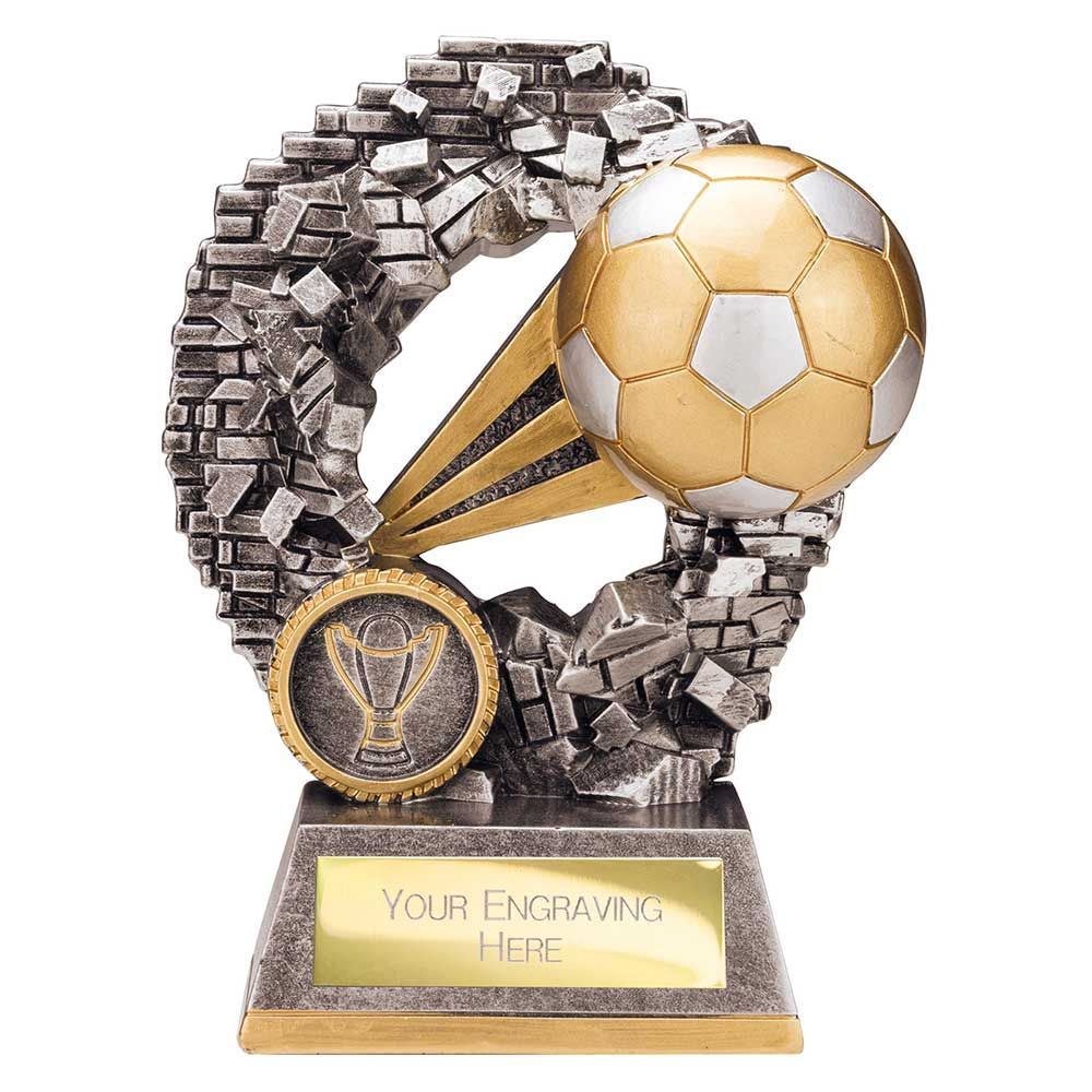 Blast Out Female Football Resin Award