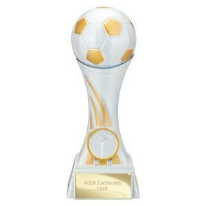 Attack Strike Football Award White & Gold