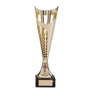 Garrison Plastic Laser Cut Cup Gold