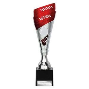 Predator Trophy Silver & Red