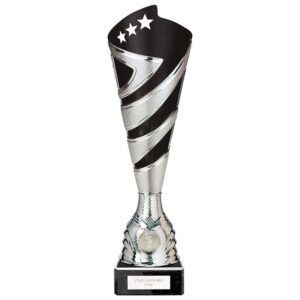 Hurricane Altitude Plastic Cup Silver & Black