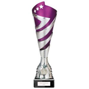 Hurricane Altitude Plastic Cup Silver & Purple