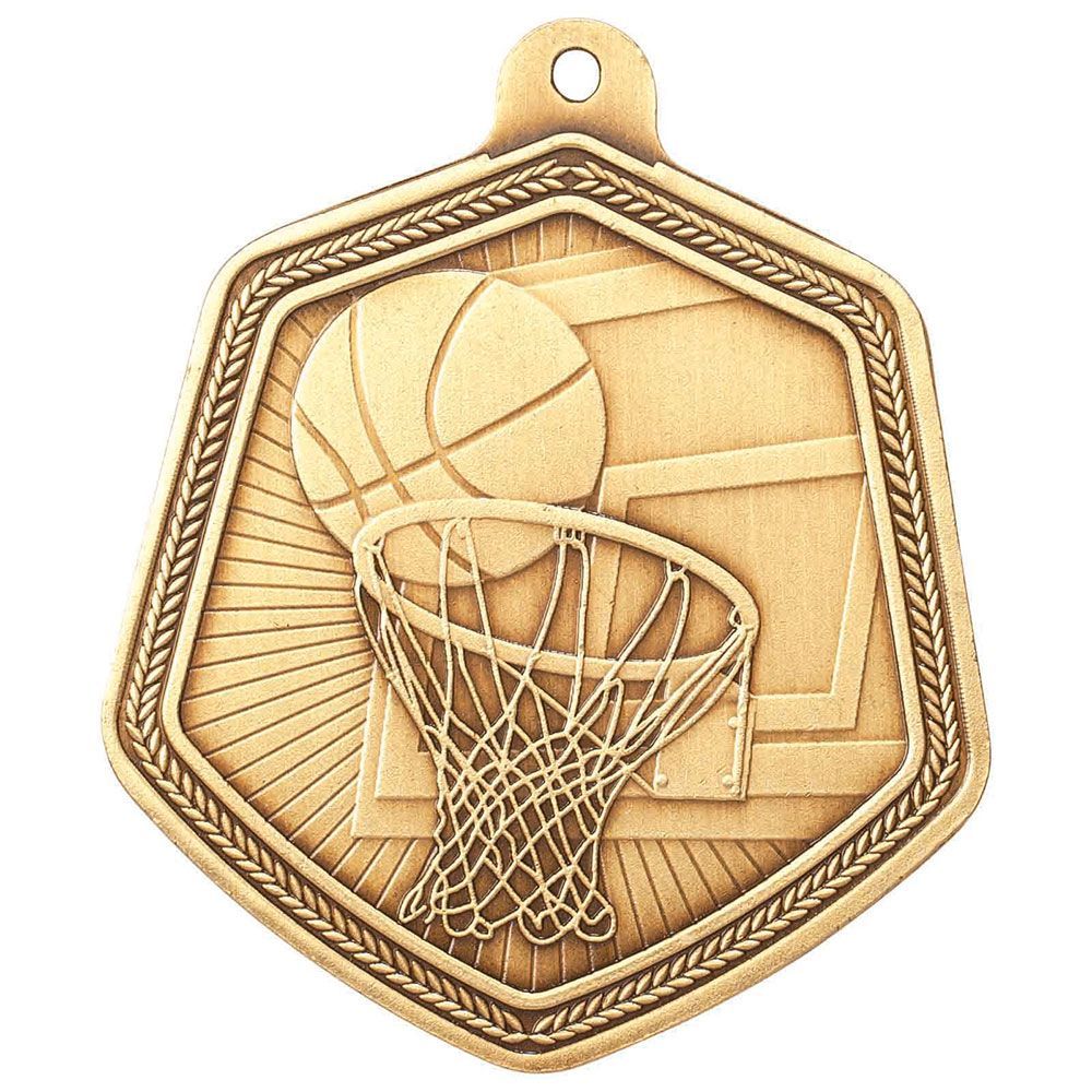 Falcon Basketball Medal 65mm