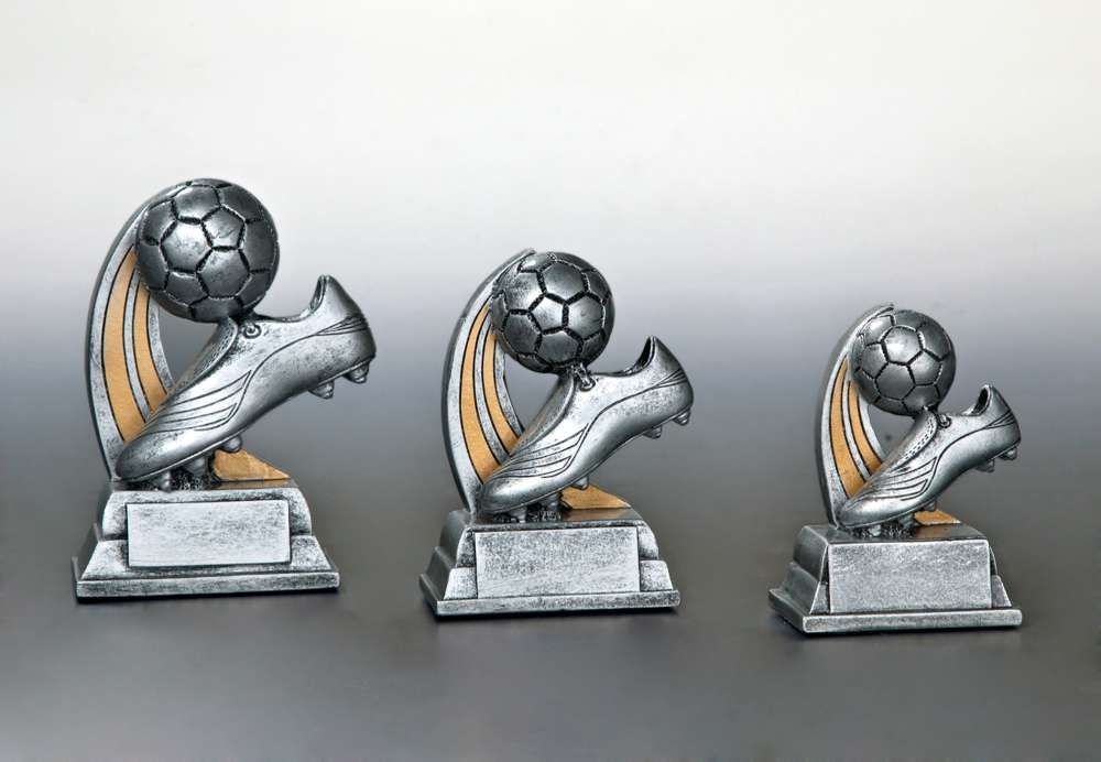 Polyresin fig. Football boot