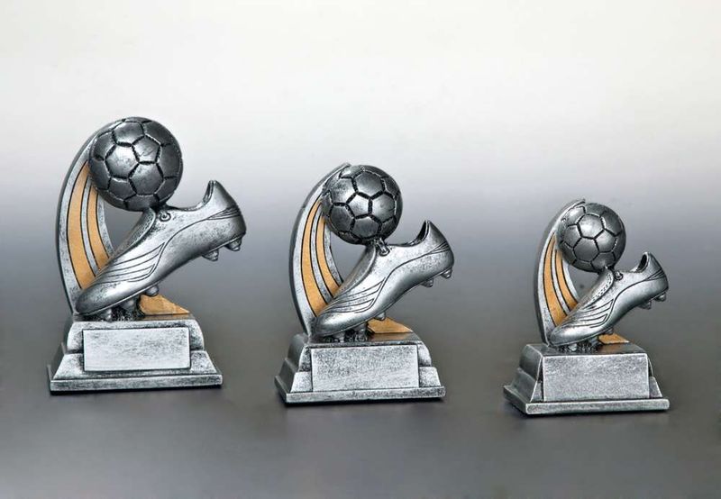 Polyresin fig. Football boot