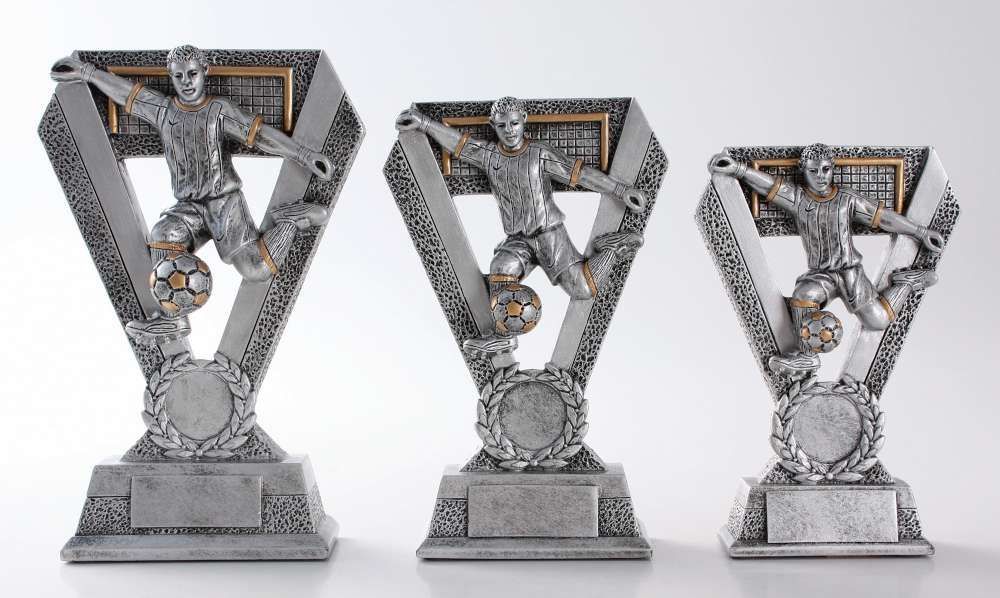 Polyresin figurine Football  trophy