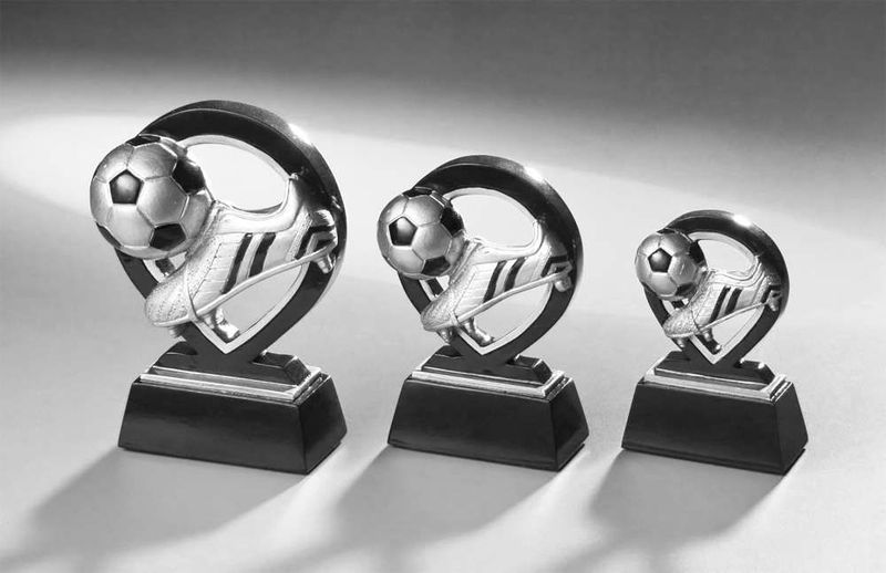 Polyresin figurine Football