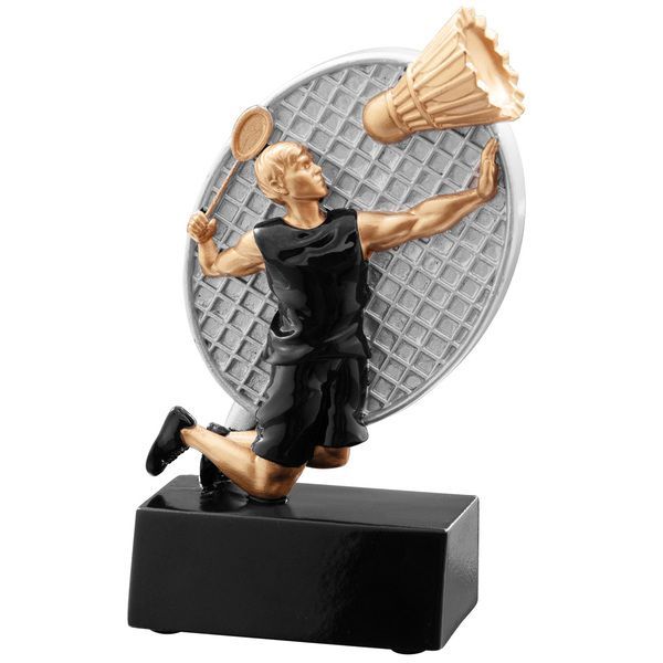 Resin figure badminton H. 127mm
